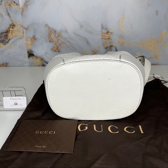 Gucci Bucket Bag-White - Picture 4 of 6